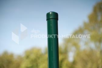 Fencing post - netting system, galvanized+ powder varnish  H= 1800 mm, Ø 42 mm